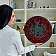 «Хранитель леса» - интерьерное панно из стабилизированного мха. Фитокартины. Студия флористики и декора «Belladonna”. Интернет-магазин Ярмарка Мастеров.  Фото №2