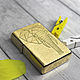 Зажигалка Zippo 204B Brushed с гравировкой на заказ (оригинал, США). Зажигалки. Мастерская гравировки SHARKY (Дана). Ярмарка Мастеров.  Фото №7