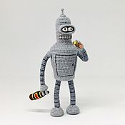 Сувениры и подарки handmade. Livemaster - original item Robot Bender from Futurama. Handmade.