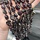 Women's beads made of natural stones garnet almandine. Beads2. naturalkavni. My Livemaster. Фото №6