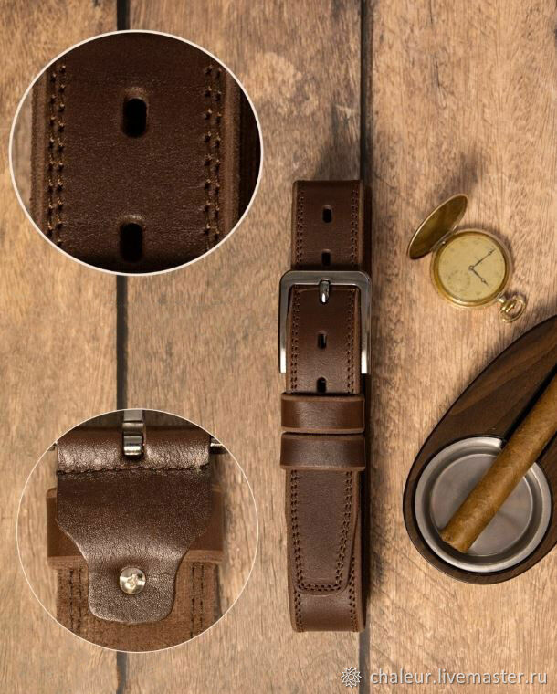 Ремень мужской из натуральной кожи в интернет-магазине Ярмарка Мастеров ...