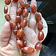 Бусы из джамбульского халцедона 2. Бусы. gemstone. Ярмарка Мастеров.  Фото №5