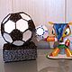 Кофейный футбольный мяч, Подарки на 23 февраля, Алматы,  Фото №1