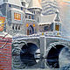 Castle lights. Pictures. Painting Alek Gross. Online shopping on My Livemaster.  Фото №2