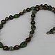 Order Long beads made of natural stones (zoisite, rhyolite). Magic box. Livemaster. . Necklace Фото №3
