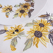 Easter napkin with embroidery 
