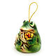 Order Ceramic bell 'Frog with a water lily'. aboka. Livemaster. . Bells Фото №3
