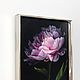 Order Oil painting 'Peony in bloom' 20*25 cm. Ivlieva Irina Art. Livemaster. . Pictures Фото №3