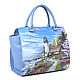 Order Medium satchel 'House at the lighthouse'. Pelle Volare. Livemaster. . Classic Bag Фото №3