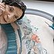 Скульптурное панно "Шагал воспоминание о полёте над городом". Панно. unique_artdolls. Интернет-магазин Ярмарка Мастеров.  Фото №2