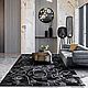  ковёр ручной работы из шкур коровы (Эксклюзив). Ковры для дома. luxury-patchwork. Интернет-магазин Ярмарка Мастеров.  Фото №2