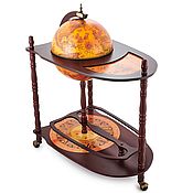 Для дома и интерьера handmade. Livemaster - original item Globe bar floor with table 