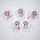 Angels. A set of Christmas ornaments. Christmas decorations. Ma-rine. Online shopping on My Livemaster.  Фото №2