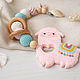 Rodent, baby's first toy, teether. Teething toys. LillyShop. Online shopping on My Livemaster.  Фото №2