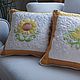 Sofa decorative pillows 'Good morning', Pillow, Podolsk,  Фото №1