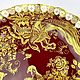 Винтаж: Старинная тарелка Royal Crown Derby, Англия, клеймо. Тарелки винтажные. Антиквариат и винтаж Antique rush. Ярмарка Мастеров.  Фото №4