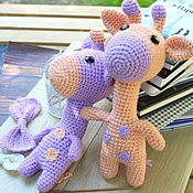 Куклы и игрушки handmade. Livemaster - original item Amigurumi Toys Giraffe 