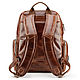 Leather backpack 'Dionysus' (brown wax). Backpacks. Russian leather Guild. Online shopping on My Livemaster.  Фото №2