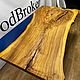 Столешница из слэба горного ильма и эпоксидной смолы 160х80. Столы. WoodBroker. Ярмарка Мастеров.  Фото №4