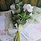 Букет невесты из анемон ручной работы. Букеты. ДеКоFlowers. Ярмарка Мастеров.  Фото №4