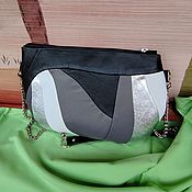 Сумки и аксессуары handmade. Livemaster - original item Black leather bag 