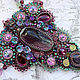 Jewelry set 'Twilight forest' - necklace, earrings, bracelet, Jewelry Sets, Almaty,  Фото №1