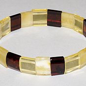 Украшения handmade. Livemaster - original item Bracelet made of natural amber with elastic band.. Handmade.