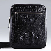 Сумки и аксессуары handmade. Livemaster - original item Men`s bag made of genuine crocodile leather IMA0721B1. Handmade.