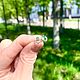 Серьги - пусеты с изумрудами 0,16 карат (винтовой механизм) Серебро. Серьги-пусеты. Ювелирный отдел 'Чароитовый ларец' (jewelry32-charoite-larets). Ярмарка Мастеров.  Фото №5