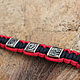 Men's bracelet braided from paracord-Bear. Braided bracelet. Mint Tiger (MintTiger). My Livemaster. Фото №5