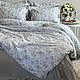Cotton bed linen'Elsa'with a small drawing. Bedding sets. Постельное. Felicia Home. Качество + Эстетика. Online shopping on My Livemaster.  Фото №2