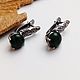 Earrings with malachite emerald mysterious forest. Earrings. Selberiya shop. My Livemaster. Фото №4
