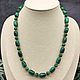 Beads from Natural Stones : Malachite, Chalcedony, Chromium Diopside. Beads2. naturalkavni. My Livemaster. Фото №4