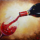 Painting with a glass of wine Still life with wine. Pictures. kartina-sochi. My Livemaster. Фото №6