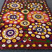 Для дома и интерьера handmade. Livemaster - original item Uzbek vintage suzani. blanket. Panels. SZT017. Handmade.