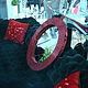 Mirror in mosaic frame, sparkling ruby. Mirror. Worldmosaic (worldmosaic). Online shopping on My Livemaster.  Фото №2