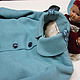 Order coat and bonnet blues'. 'Nezhnyj vozrast'. Livemaster. . Childrens outerwears Фото №3