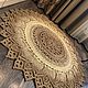 Заказать Ковёр ручной работы 3D Грация D1,4. Ольга Платонова (hm by olgaplatonova)     (hmbyolgaplatonova). Ярмарка Мастеров. . Ковры для дома Фото №3