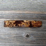 Украшения handmade. Livemaster - original item Clip - clip made of Karelian birch. Handmade.