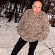 Свитер мужской в стиле «Данила Багров» из собачьей шерсти. Свитеры мужские. Живая Нитка (MasterPr). Интернет-магазин Ярмарка Мастеров.  Фото №2