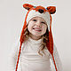 Заказать Шапка лисичка. Foxy Hats Shop. Ярмарка Мастеров. . Шапки Фото №3