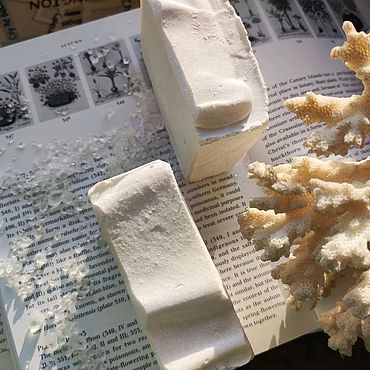 Косметика ручной работы. Ярмарка Мастеров - ручная работа Соляное мыло без запаха.. Handmade.