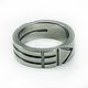 Titanium ring with patterns. Rings. asgdesign. Online shopping on My Livemaster.  Фото №2