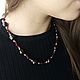 Set Pomegranate. Necklace, bracelet, earrings. Jewelry Sets. Naradostirina. Online shopping on My Livemaster.  Фото №2