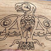Фен-шуй и эзотерика handmade. Livemaster - original item Eagle Totem with faces, home amulet. Handmade.