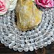 Селенит натуральный бусины 8 мм. Бусины. Divine Gems. Интернет-магазин Ярмарка Мастеров.  Фото №2