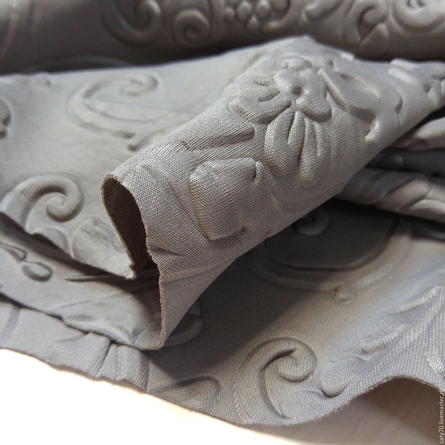 Неопрен какао с тиснением 00203 в интернет-магазине на Ярмарке Мастеров ...