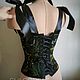 Прозрачный корсет с вышивкой. Корсеты. Shi Corset (Анна). Ярмарка Мастеров.  Фото №7
