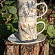 Кружка "Еловая". Кружки и чашки. Fungo ceramic. Интернет-магазин Ярмарка Мастеров.  Фото №2