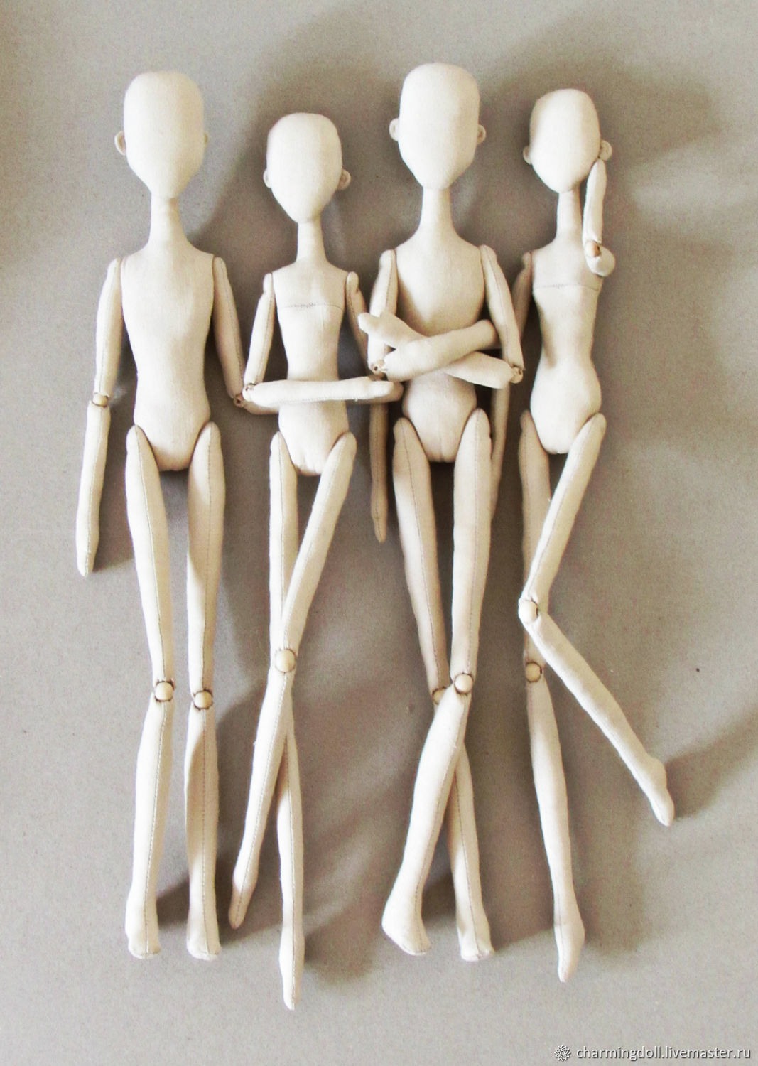 куклы на шарнирах своими руками из ткани